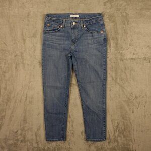Levi's jeans Boyfriend crop women's 27 blue denim‎ red tab